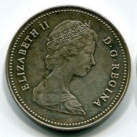 Canada, Elisabetta II (1952-2022): 1 dollaro 1980 "ORSO POLARE" (KM#128)