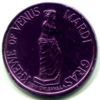 USA, New Orleans: medaglia 1984 "Margaret Smith Taylor"