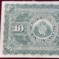 Cuba: 10 pesos 15/05/1896 (Pick#49a)