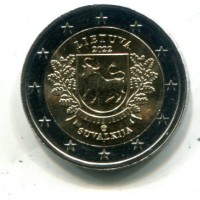 Lituania 2022: 2 euro commemorativi "Suvalkija"
