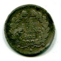 Francia, Luigi Filippo (1830-1848): 1/4 franco 1832-W (KM#740.13), graffi