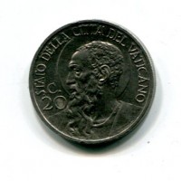 Vaticano, Pio XI (1929-1938): 20 centesimi 1934-XIII (Gigante#61)