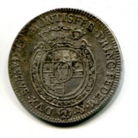 Vittorio Amedeo III (1773-1796): 1/4 scudo 1775 (Simonetti#11/3)