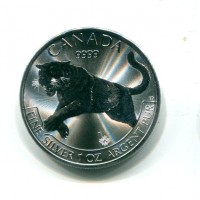 Canada, Elisabetta II (1952-2022): 5 dollari 2016 "Oncia-Puma"