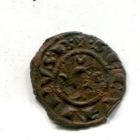 Brindisi, Corrado II (1254-1258): denaro (MIR#322), forellino

