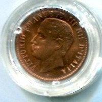 Vittorio Emanuele III (1900-1943): 1 cent. 1905 (Gigante#310), conservazione eccezionale