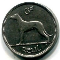 Irlanda: 6 pence 1928 (KM#5)
