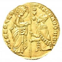 Venezia, Bartolomeo Gradenigo (1339-1342): ducato (Paolucci#1; Gigante#6), grammi 3.55. Qualità molto elevata