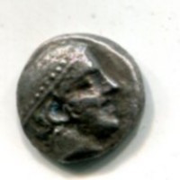 Tracia, Ainos (435-405 a.C.): diobolo (SNG COP#407), gr.2,03