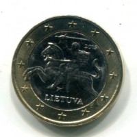 Lituania 2015: 1 euro