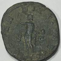 Gordiano III (238-244 d.C.): sesterzio "AETERNITATI AVG" (RIC,IV#297a), grammi 14.79, mm 31