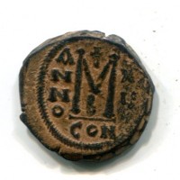 Maurizio Tiberio (582-602 d.C.): follis, zecca di Costantinopoli (Sear#495), gr.11,00