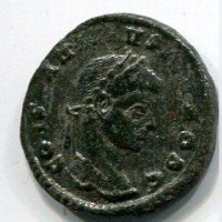 Costantino II (337-340 d.C.): follis "CAESARVM NOSTRORVM" zecca di Siscia (RIC,VII#163)