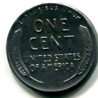 USA: 1 cent. 1943-S "Lincoln"
