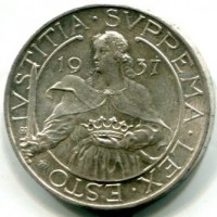 San Marino: 1937, 10 lire (Gigante#15)
