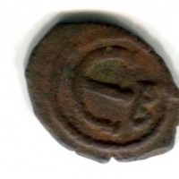 Giustino II (565-578 d.C.): pentanummo, zecca di Costantinopoli seconda officina (Sear#363)