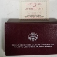 USA: 1 dollaro 1995-D "XXVI Olimpiadi-Paraolimpiadi", in confezione originale con certificato