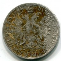 Austria, Francesco Giuseppe (1848-1916): 1 fiorino 1884 (KM#2222)
