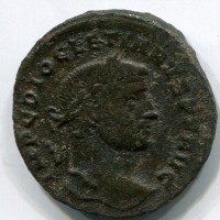 Diocleziano (284-305 d.C.): follis "GENIO POPVLI ROMANI" zecca di Siscia (RIC,VI#95a)