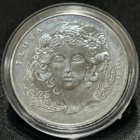 Italia 2025: 0.25 euro "FLORA"