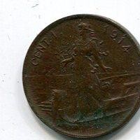 Vittorio Emanuele III (1900-1943): 1 cent. 1914 (Gigante#314)