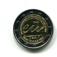 Belgio 2010: 2 euro commemorativi "Presidenza europea"