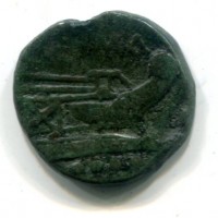 Roma, Repubblica, Anonime (dopo il 211a.C.): triente, (zecca sarda?) (Crawford#56/4)
