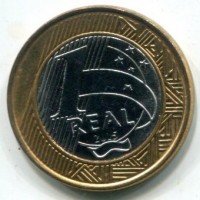 Brasile: 1 real 2015 "Rio 2016-Yachting" (KM#705)
