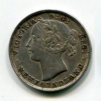 Canada, Newfoundland, Vittoria (1837-1901): 25 cent. 1873 (K.M#4)