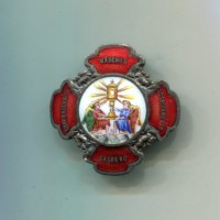 Varese: spilla "Confraternita Maschile SS.Sacramento casbeno"