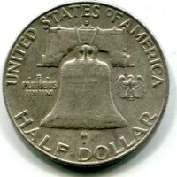 USA: 1/2 dollaro 1963-D "FRANKLIN"