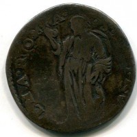 Roma, Sisto V (1585-1590): testone (Muntoni#31)