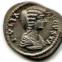 Giulia Domna (193-217 d.C.): denario "VENVS FELIX" (RIC#580)