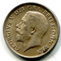 Gran Bretagna, Giorgio V (1910-1936): 6 pence 1916 (Spink#4014)
