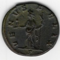 Severina (274-275 d.C.) (moglie di Aureliano): denario "VENVS FELIX" (RIC,V#6; Cohen#14; Sear#11709), grammi 2.14, mm 18