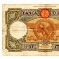 Regno, Vittorio Emanuele III: 100 lire 21/10/1938 "Roma Guerriera" (GiganteBI#19/17)
