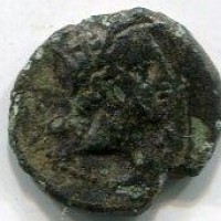 Sicilia, Leontini (dopo 353 a.C.): hexas (Minì#267#18)