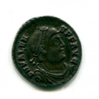 Valente (364-378 d.C.): siliqua, zecca di Treviri "VRBIS ROMA" (RIC,IX#27a)