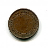 USA, hard time token "New York" (HT#294)