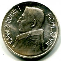 Vaticano, Giovanni Paolo I (1978): 1000 lire 1978 (Gigante#304), da confezione zecca
