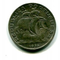 Portogallo, Repubblica (dal 1910): 10 escudos 1954 (KM#582)