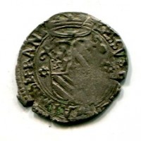 Messerano, Besso Ferrero Fieschi (1559-1584): soldo 1574 (CNI II #45)