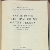 Barclay V.Head: "A Guide to the Principal Coins of the Greeks", Londra 1959, 108 pagine, 52 tavole