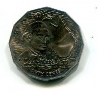 Australia, Elisabetta II (1952-2022): 50 cent. 1970 "Cook" (KM#69)
