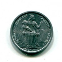 Nuova Caledonia: 50 centimes 1949 (KM#1)