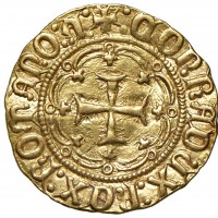 Genova, Galeazzo Maria Sforza (1466-1476): ducato (MIR#114: Friedberg#38), grammi 3.48
