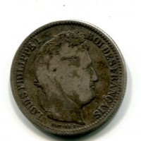 Francia, Luigi Filippo (1830-1848): 2 franchi 1835-D (Gadoury#520)