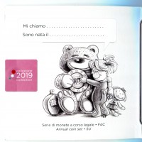 Italia 2019: serie annuale 8 pezzi "Bimba"