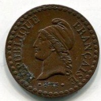 Francia, Seconda Repubblica (1848-1852): 1 centesimo 1850-A (Gadoury#84)