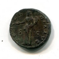 Faustina I (138-147 d.C.): asse "CONCORDIA AVG" (RIC#1089), gr.16,01